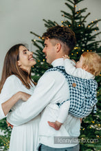 Load image into Gallery viewer, Onbuhimo PRO Carrier - PATA DE GALLO - PIXELS - 44% cotton, 32% silk, 24% bamboo viscose 
