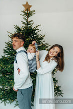 Load image into Gallery viewer, Onbuhimo PRO Carrier - PATA DE GALLO - PIXELS - 44% cotton, 32% silk, 24% bamboo viscose 
