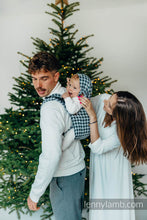 Load image into Gallery viewer, Onbuhimo PRO Carrier - PATA DE GALLO - PIXELS - 44% cotton, 32% silk, 24% bamboo viscose 
