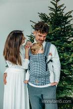 Load image into Gallery viewer, LennyLight Carrier - PATA DE GALLO - PIXELS - 44% cotton, 32% silk, 24% bamboo viscose 
