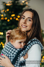 Load image into Gallery viewer, LennyUpGrade PRO Carrier - PATA DE GALLO - PIXELS - 44% cotton, 32% silk, 24% bamboo viscose 
