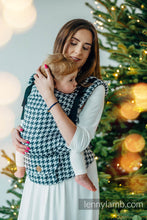 Load image into Gallery viewer, LennyUpGrade PRO Carrier - PATA DE GALLO - PIXELS - 44% cotton, 32% silk, 24% bamboo viscose 
