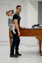 Load image into Gallery viewer, LennyPreschool Carrier - MELODY - POLONAISE - 100% cotton

