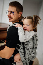 Load image into Gallery viewer, LennyPreschool Carrier - MELODY - POLONAISE - 100% cotton
