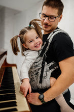 Load image into Gallery viewer, LennyPreschool Carrier - MELODY - POLONAISE - 100% cotton
