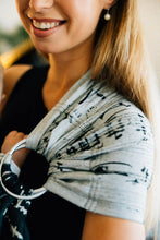 Load image into Gallery viewer, Lenny Lamb Ring Sling - MELODY - POLONAISE - 100% cotton
