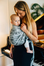 Load image into Gallery viewer, Lenny Lamb Woven Baby Wrap - MELODY - POLONAISE - 100% cotton
