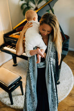 Load image into Gallery viewer, Lenny Lamb Woven Baby Wrap - MELODY - POLONAISE - 100% cotton
