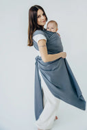 Trikåsjal Baby Sling - ANTHRACITE