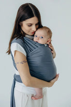 Ladda upp bild till gallerivisning, Trikåsjal Baby Sling - ANTHRACITE

