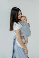 Trikåsjal Baby Sling - CHALCEDONY