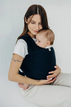 Ladda upp bild till gallerivisning, Trikåsjal Baby Sling - BLACK
