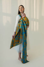 Ladda upp bild till gallerivisning, Lenny Lamb Woven Baby Wrap/Vävd sjal - RETRO'N'ROSES - ROSARIUM - 100% bomull
