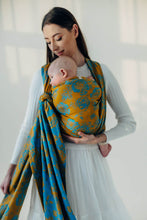 Ladda upp bild till gallerivisning, Lenny Lamb Woven Baby Wrap/Vävd sjal - RETRO'N'ROSES - ROSARIUM - 100% bomull
