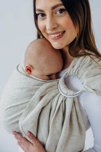 Laden Sie das Bild in den Galerie-Viewer, Lenny Lamb Ringsling - AIRY - 50% Baumwolle, 25% Hanf, 25% lyocell
