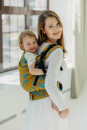 LennyPreschool Carrier - RETRO'N'ROSES - ROSARIUM - 100% bomull