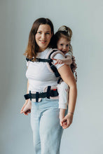 Load image into Gallery viewer, LennyPreschool Carrier - MARSHMALLOW - 50% cotton, 50% bambuviskos 
