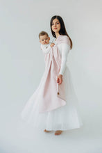 Load image into Gallery viewer, Lenny Lamb Ring Sling - MARSHMALLOW - 50% cotton, 50% bamboo viscose 
