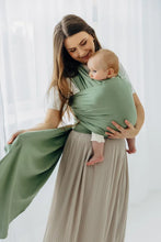 Laden Sie das Bild in den Galerie-Viewer, Trikåsjal Baby Sling - SAGE
