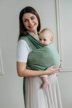 Laden Sie das Bild in den Galerie-Viewer, Trikåsjal Baby Sling - SAGE
