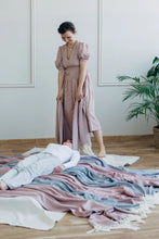 Load image into Gallery viewer, Wrapping Shawl - LITTLE LOVE BLUSH
