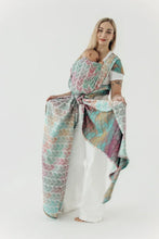 Load image into Gallery viewer, HYR! - Long woven wrap/vävd sjal - TANGLED - PLAIT - Size 6 (M 4.6m)

