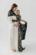 Load image into Gallery viewer, Lenny Lamb Woven Baby Wrap - QUEEN OF THE NIGHT - PAMINA - 65% cotton, 35% silk
