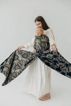 Load image into Gallery viewer, Lenny Lamb Woven Baby Wrap - QUEEN OF THE NIGHT - PAMINA - 65% cotton, 35% silk
