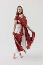 Ladda upp bild till gallerivisning, Lenny Lamb Woven Baby Wrap/Vävd sjal - ROOIBOS - 100% bomull
