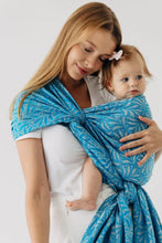 Load image into Gallery viewer, Lenny Lamb Woven Baby Wrap/Vävd sjal - INFINITY - HAVEN - 50% bomull, 50% silke
