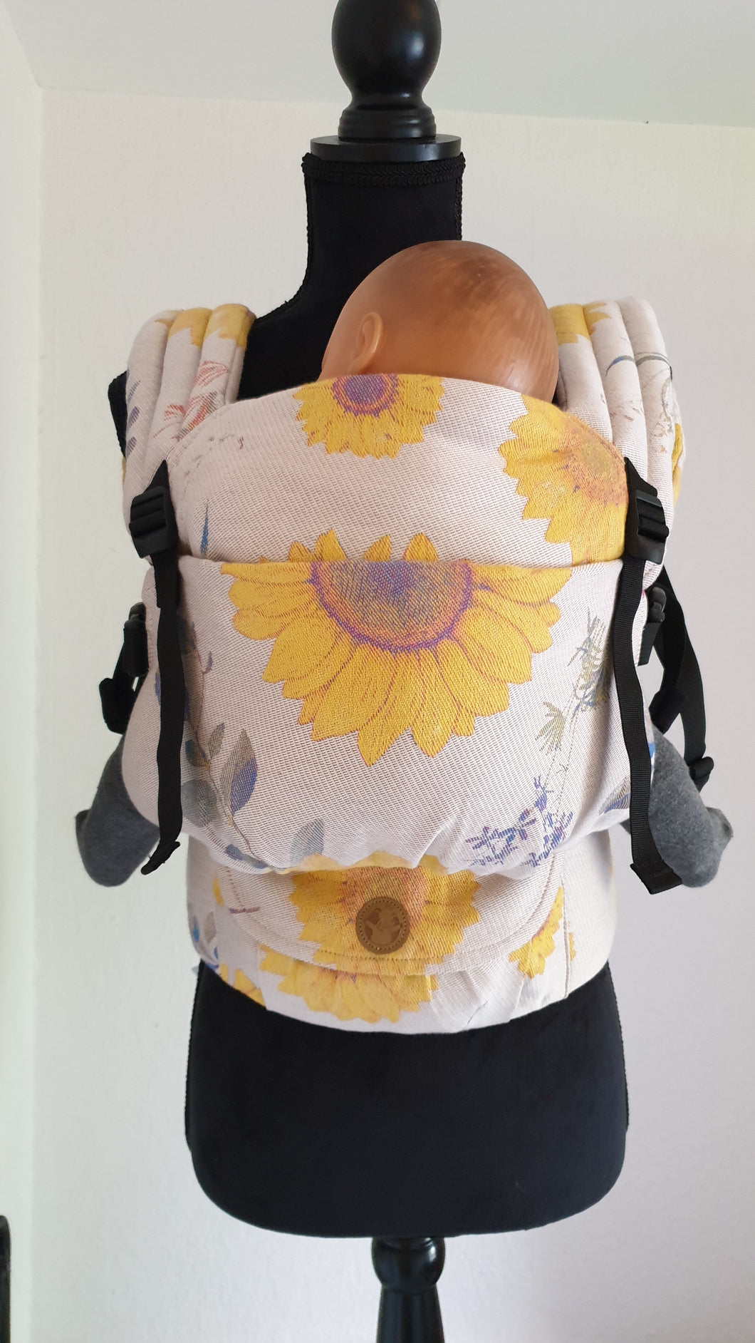 LennyLight Carrier set - SUNFLOWERS - 100% bomull