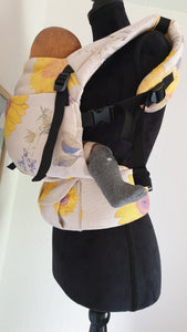 LennyLight Carrier set - SUNFLOWERS - 100% bomull