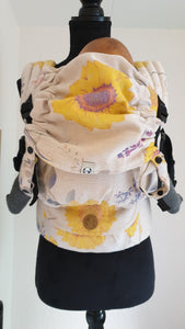 LennyLight Carrier set - SUNFLOWERS - 100% bomull
