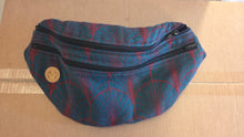 Laden Sie das Bild in den Galerie-Viewer, Waist Bag Large - DECO - MAROON MOSS - Begagnad
