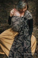 Load image into Gallery viewer, Ring sling - QUEEN OFTHENIGHT - PAMINA - 65% cotton, 35% silk
