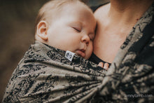 Load image into Gallery viewer, Lenny Lamb Woven Baby Wrap - QUEEN OF THE NIGHT - PAMINA - 65% cotton, 35% silk
