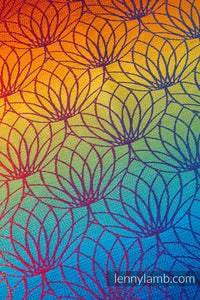 Onbuhimo PRO Carrier - RAINBOW LOTUS - 100% Bomull