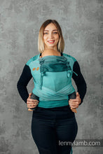 Laden Sie das Bild in den Galerie-Viewer, Hyr! - Wrap-Tai Carrier - ENTWINE - Size Toddler
