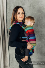 Load image into Gallery viewer, LennyUpGrade Carrier - CAROUSEL OF COLORS - 100% cotton
