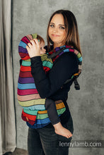 Load image into Gallery viewer, LennyUpGrade Carrier - CAROUSEL OF COLORS - 100% cotton
