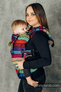 LennyUpGrade Carrier - CAROUSEL OF COLORS - 100% cotton