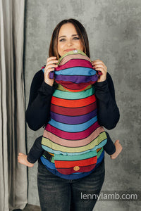 LennyUpGrade Carrier - CAROUSEL OF COLORS - 100% cotton