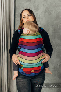 LennyUpGrade Carrier - CAROUSEL OF COLORS - 100% cotton