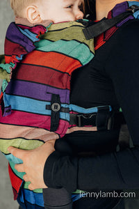 LennyUpGrade Carrier - CAROUSEL OF COLORS - 100% cotton