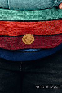 LennyUpGrade Carrier - CAROUSEL OF COLORS - 100% cotton
