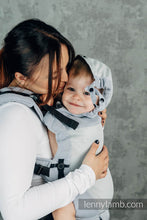 Ladda upp bild till gallerivisning, LennyUpGrade Mesh Carrier - LITTLE HERRINGBONE GREY - 75% Bomull, 25% polyester
