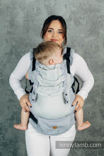 Ladda upp bild till gallerivisning, LennyUpGrade Mesh Carrier - LITTLE HERRINGBONE GREY - 75% Bomull, 25% polyester
