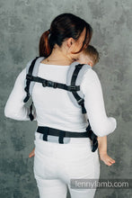 Ladda upp bild till gallerivisning, LennyUpGrade Mesh Carrier - LITTLE HERRINGBONE GREY - 75% Bomull, 25% polyester
