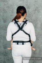 Ladda upp bild till gallerivisning, LennyUpGrade Mesh Carrier - LITTLE HERRINGBONE GREY - 75% Bomull, 25% polyester
