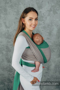 Lenny Lamb Woven Baby Wrap/Vävd sjal - SUGARCANE - 100% bomull
